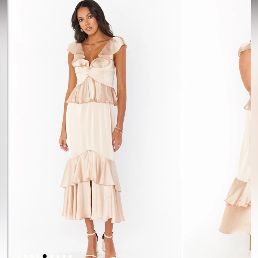 Champagne Bridesmaid Dress